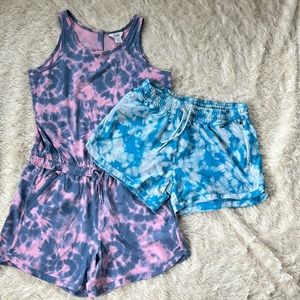 Athleta girl 16y romper shorts